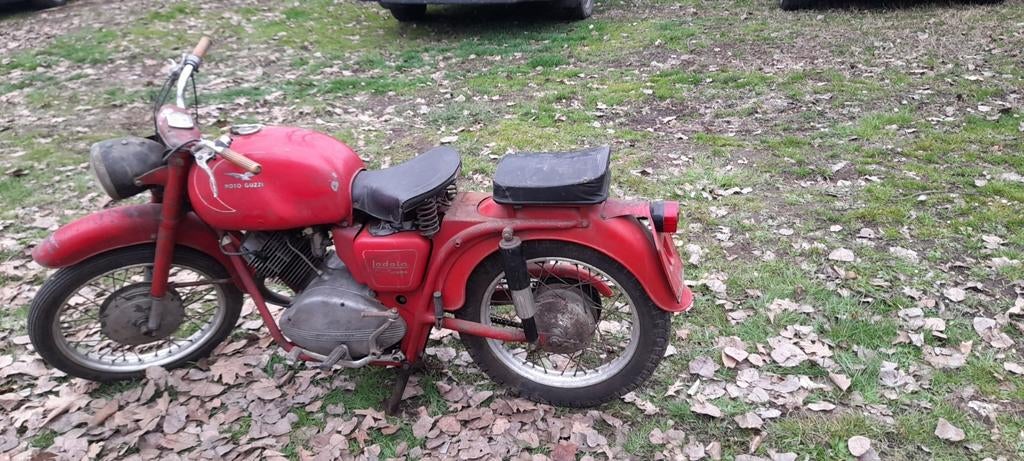 Moto guzzi stornello 125 cc  lodola 235 cc, Motos, Particulier
