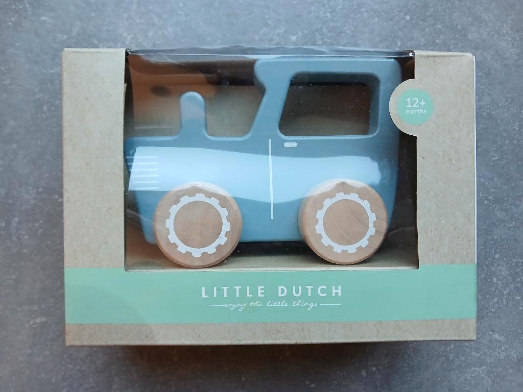 Petit tracteur hollandais en bois, Enlèvement ou Envoi, Neuf, Jouet à Rouler ou à Bascule