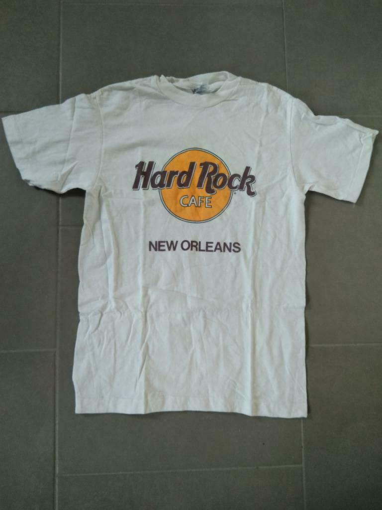 T shirt hard rock cafe maat klein merk Hanes, Vêtements | Femmes, Manches courtes, Taille 36 (S), Comme neuf, Blanc