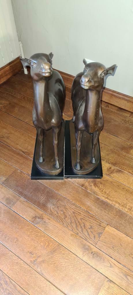 bronzen  bambie s, Antiek en Kunst, Ophalen, Brons