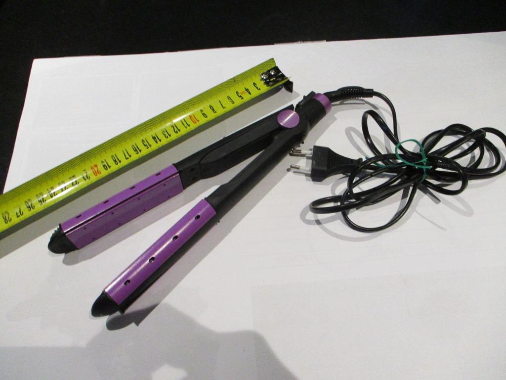 haar styler,2 in 1,stijltang,keramisch,curler & straightener, Handtassen en Accessoires, Uiterlijk | Haarverzorging, Zo goed als nieuw