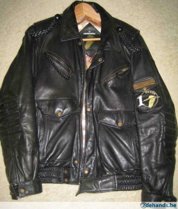 LEDEREN (motor) JAS / Limited edition !!!, Motoren, Verzenden, Jas | leer