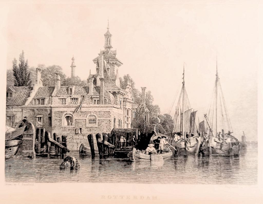 Leitch 1833 Traveling sketches on the Rhine Belgium Holland, Enlèvement ou Envoi