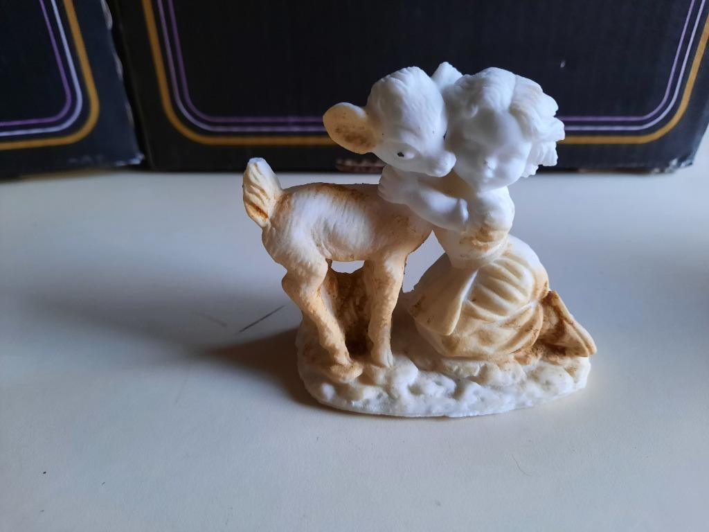 biscuit : meisje met lam, Ophalen of Verzenden