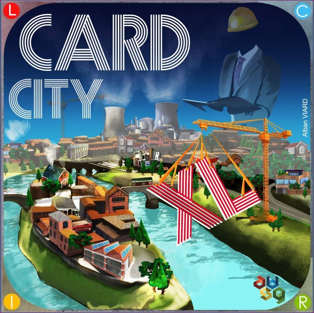 Card City XL, Trois ou quatre joueurs, Enlèvement ou Envoi, Comme neuf, Ludicreations