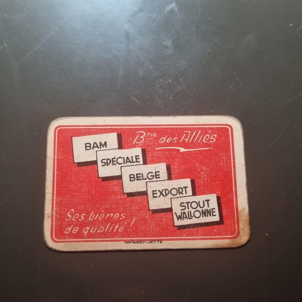 Carte de jeu Alliés (modèle 1), Enlèvement ou Envoi, Utilisé, Autres types, Autres marques