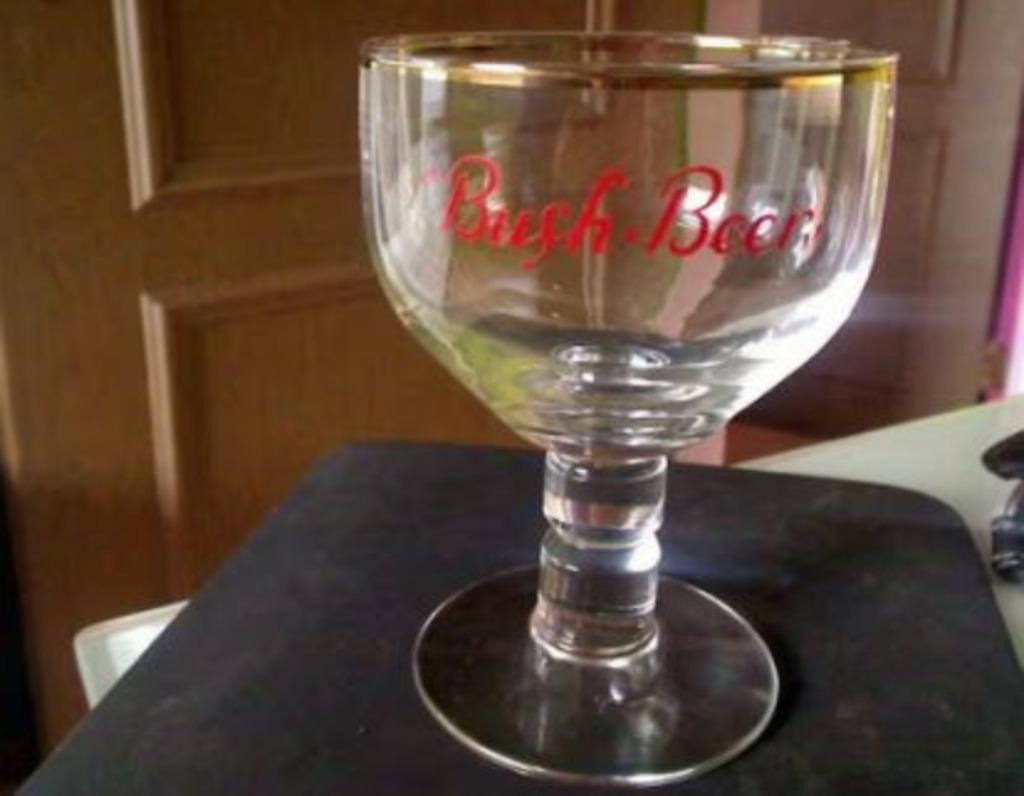 Oude Bush-Beer-glazen, Ophalen of Verzenden, Nieuw, Bierglas