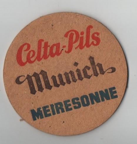 Meiresonne Viltje celta pils munich, Verzamelen, Biermerken, Ophalen of Verzenden