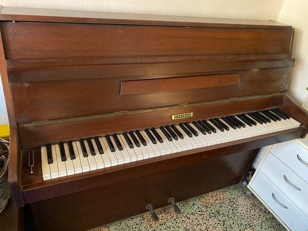 Piano GUNTHER, Musique & Instruments, Enlèvement, Utilisé, Piano