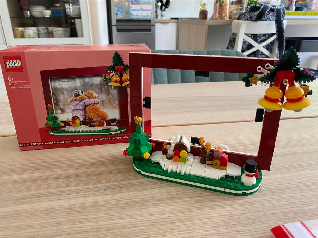 Lego - Cadre photo thème Noël, Enfants & Bébés, Jouets | Duplo & Lego, Enlèvement ou Envoi, Comme neuf, Lego