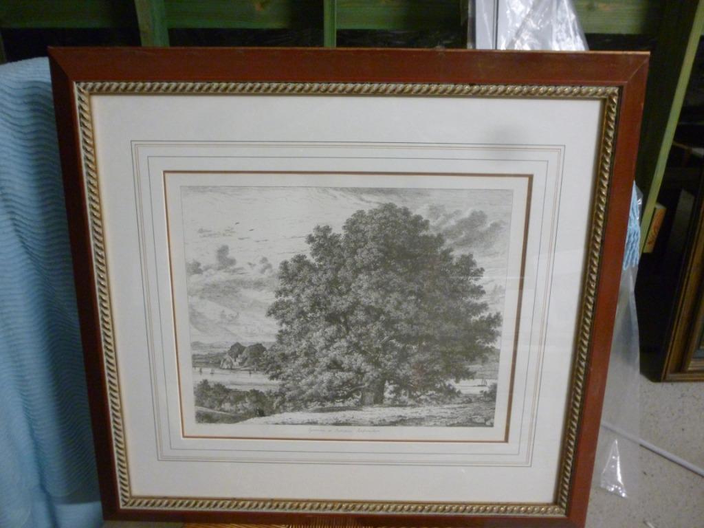 kader met bomen, Huis en Inrichting, Ophalen, Zo goed als nieuw, Hout