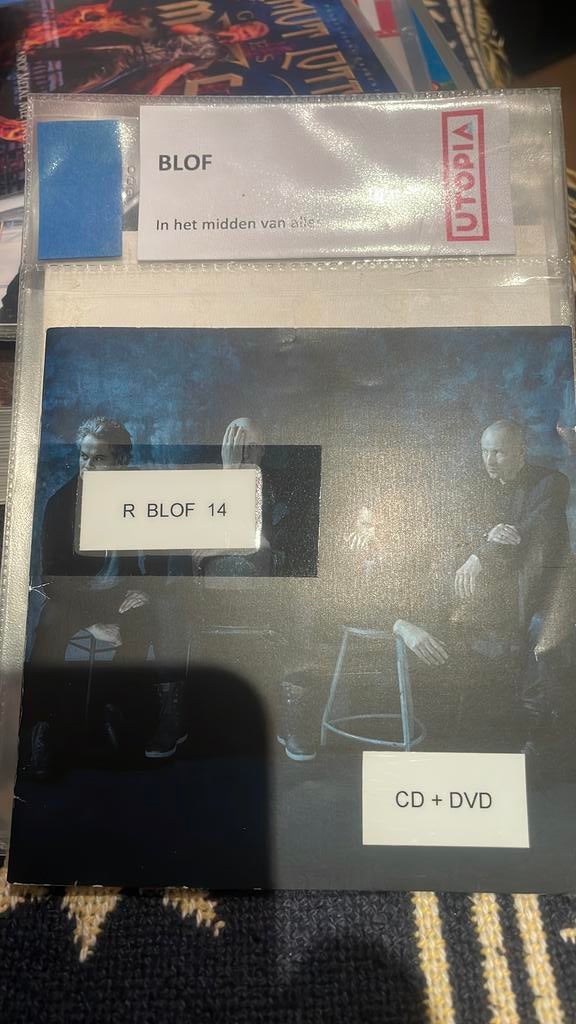 Blof cd + dvd In het midden van alles, Ophalen of Verzenden, Gebruikt, Pop