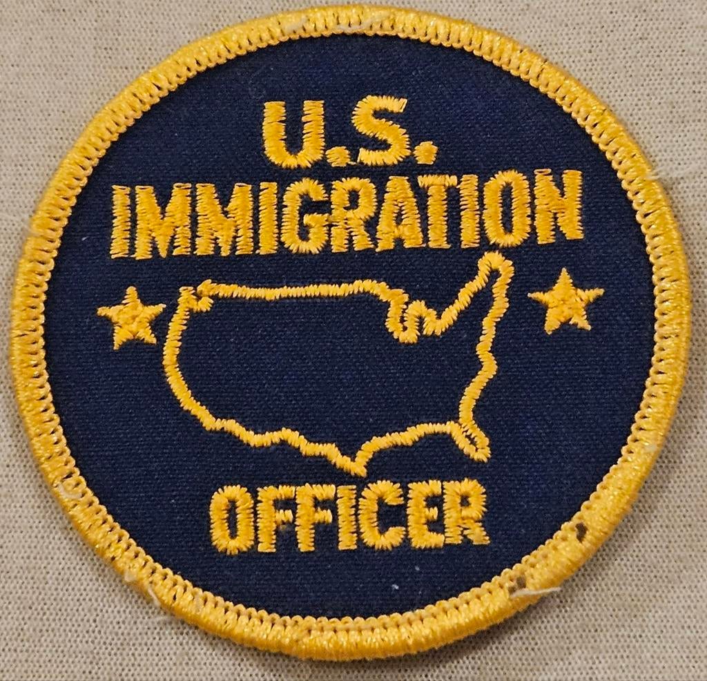 U.S. Immigration Officer patch vintage
Dit is ee, Verzamelen, Militaria | Algemeen, Ophalen of Verzenden