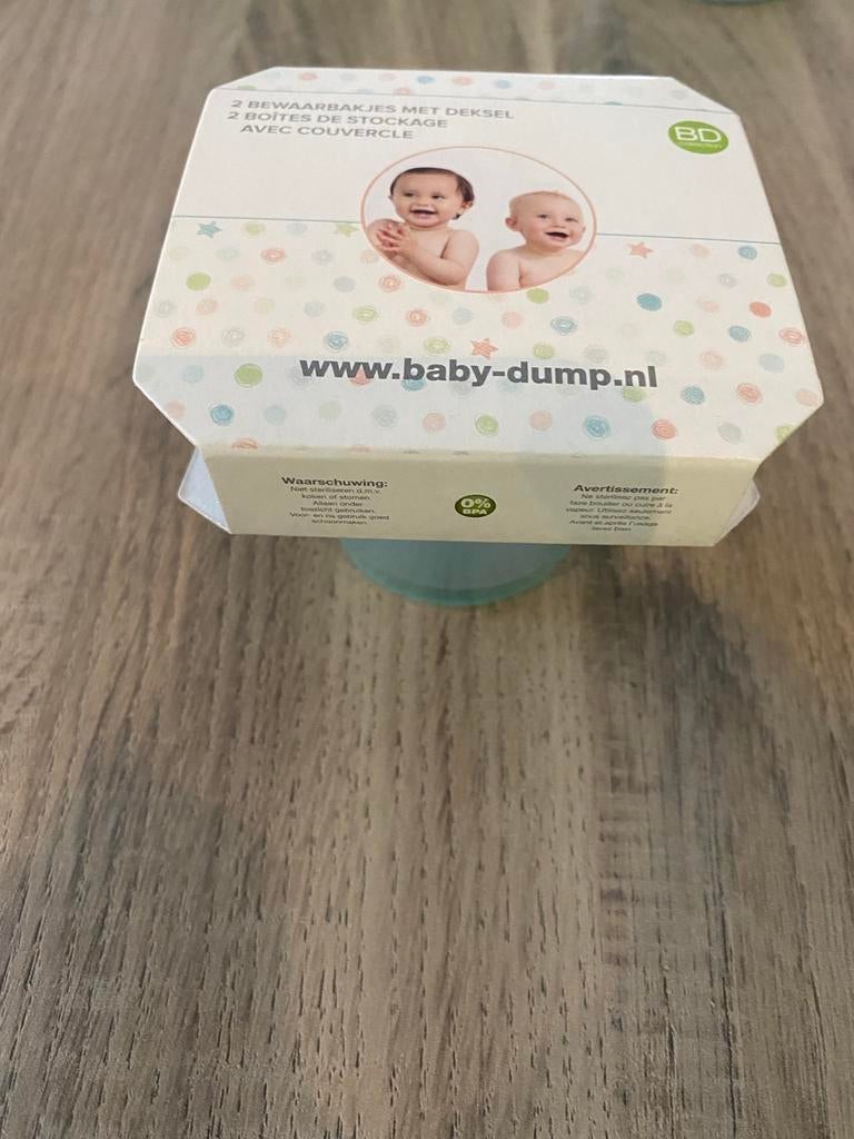 Nieuwe babydump bewaarpotjes, Ophalen of Verzenden, Nieuw