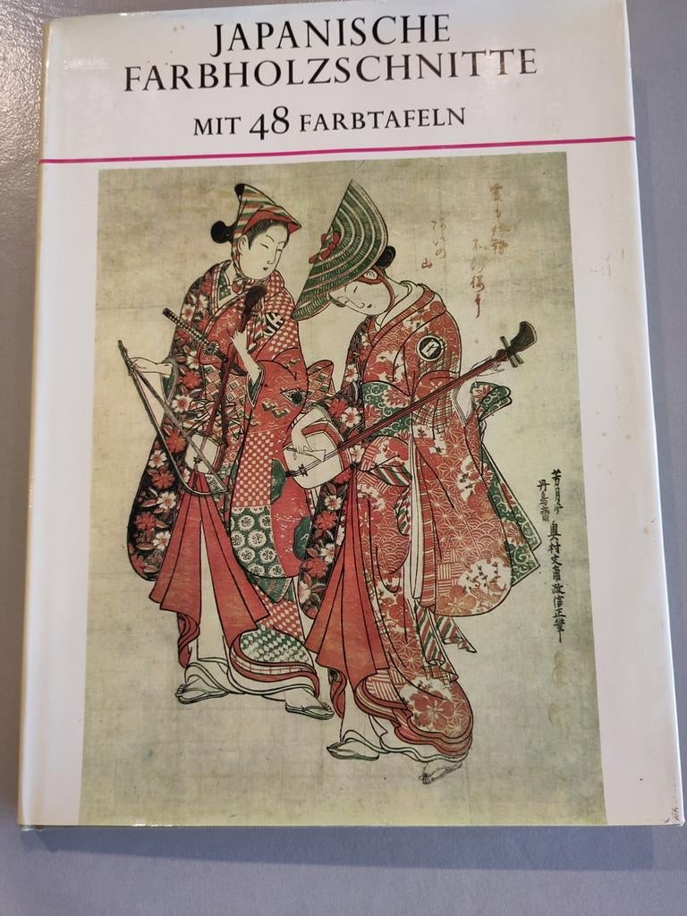Farbholzschnitte japonaise, Livres, Enlèvement ou Envoi, Catalogue