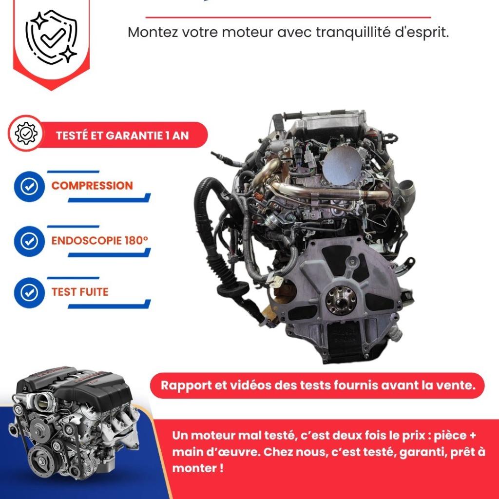 Moteur complet toyota land cruiser 2.8 d4d 177cv, Autos : Pièces & Accessoires, Moteurs & Accessoires, Toyota, Neuf, Enlèvement ou Envoi