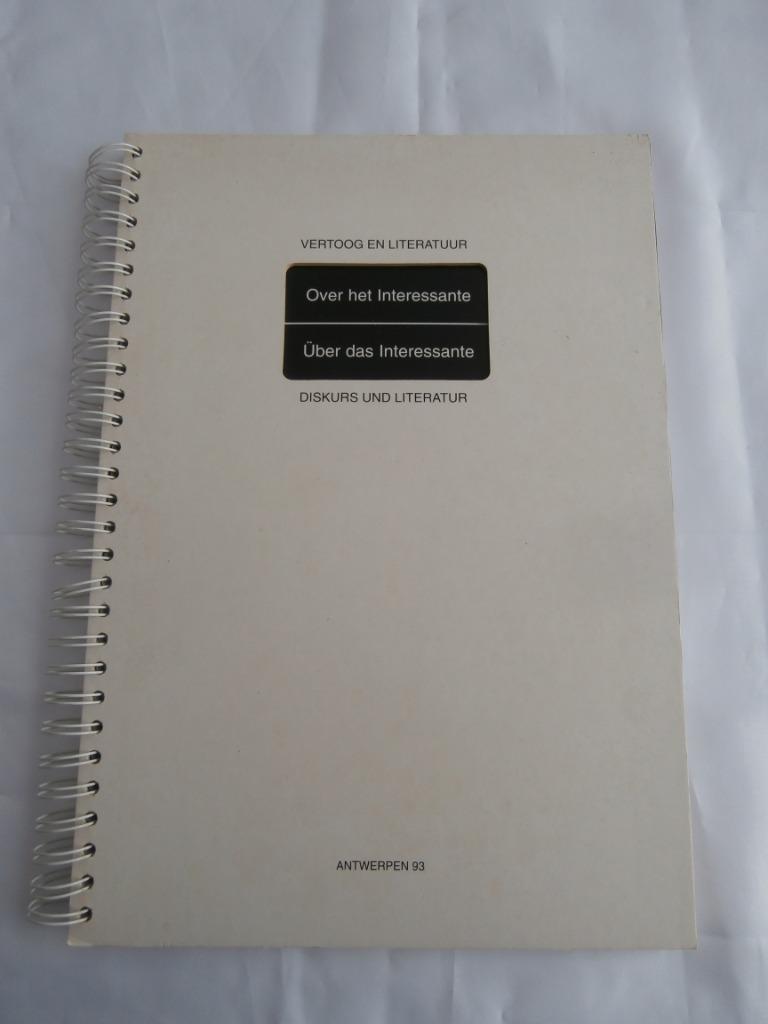 Antwerpen 93 :Vertoog en literatuur "Gilliams, Benoit,Buysse, Boeken, Gelezen, Schilder- en Tekenkunst, Benoit, Gilliams, Ophalen of Verzenden