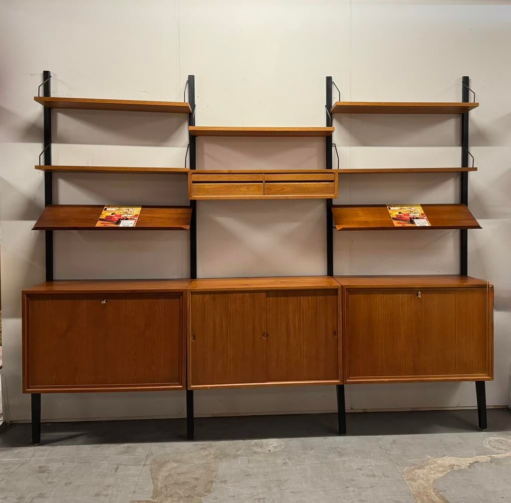 Poul Cadovius by Royal System vintage modulair wandsysteem, Enlèvement ou Envoi