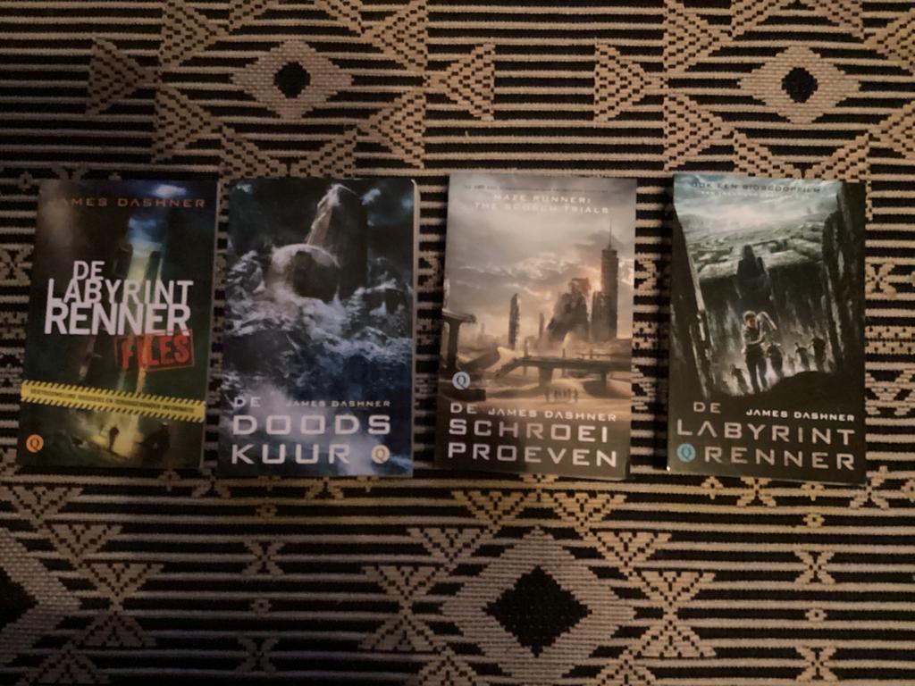 The Maze Runner (4 boeken), Boeken, Ophalen, Zo goed als nieuw