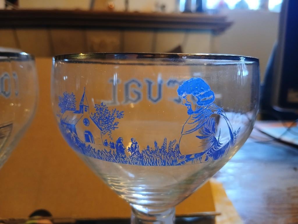 Verres Orval J-C Servais., Enlèvement, Neuf, Verre à bière