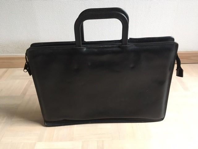 Lederen laptoptas, Ophalen, Zo goed als nieuw, Aktetas