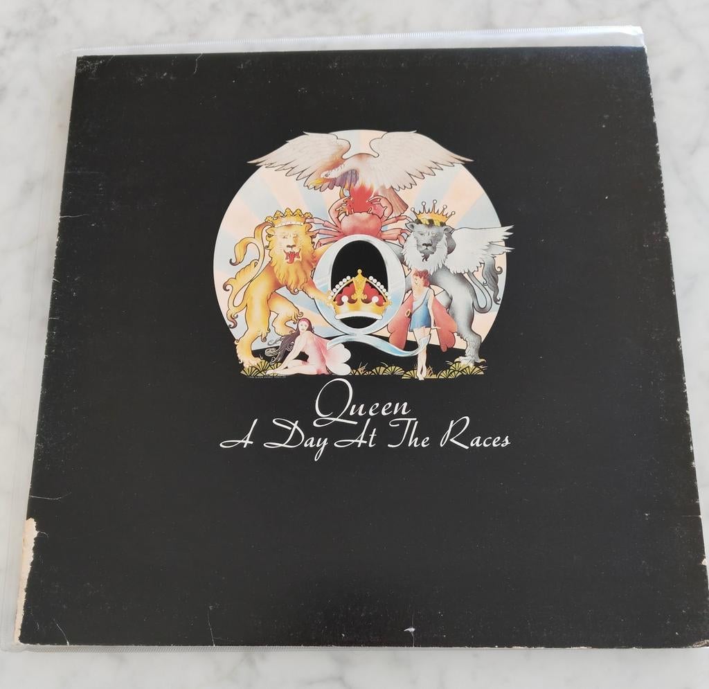 Lp Queen - A Day At The Races, Cd's en Dvd's, Ophalen, Zo goed als nieuw