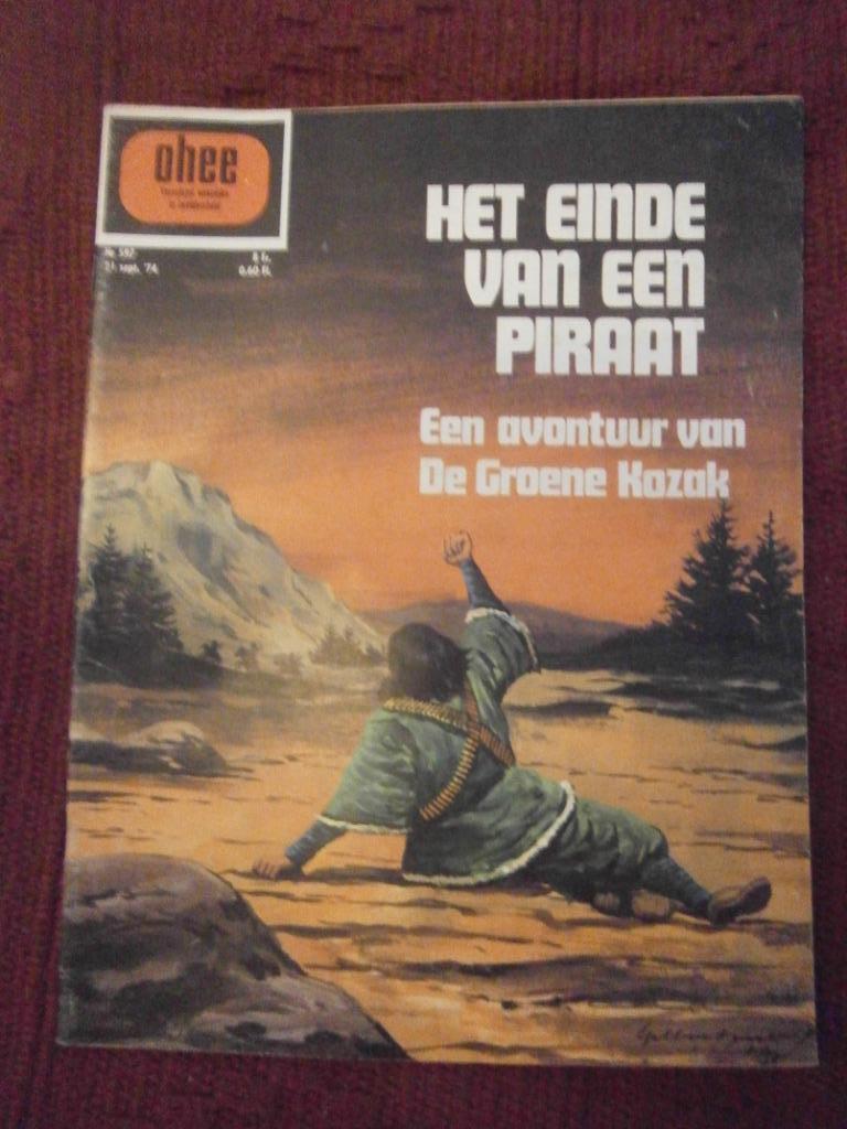 De groene kozak ohee, Une BD, Utilisé, Enlèvement, Costa
