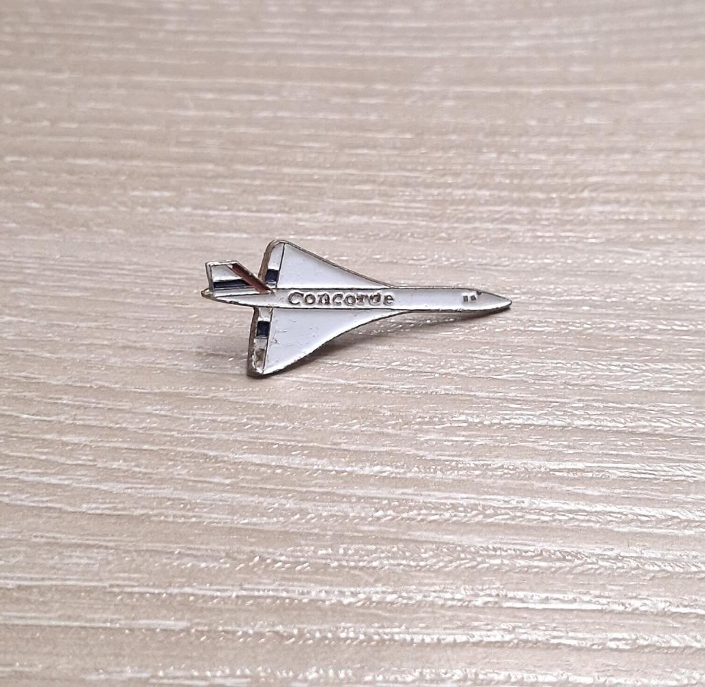 PIN - CONCORDE - VLIEGTUIG - AVION, Verzenden, Gebruikt, Transport, Speldje of Pin