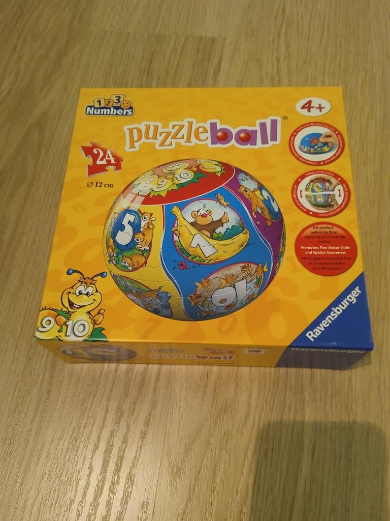 Ravensburger : numbers puzzleball, Een of twee spelers, Ophalen of Verzenden, Zo goed als nieuw, Ravensburger