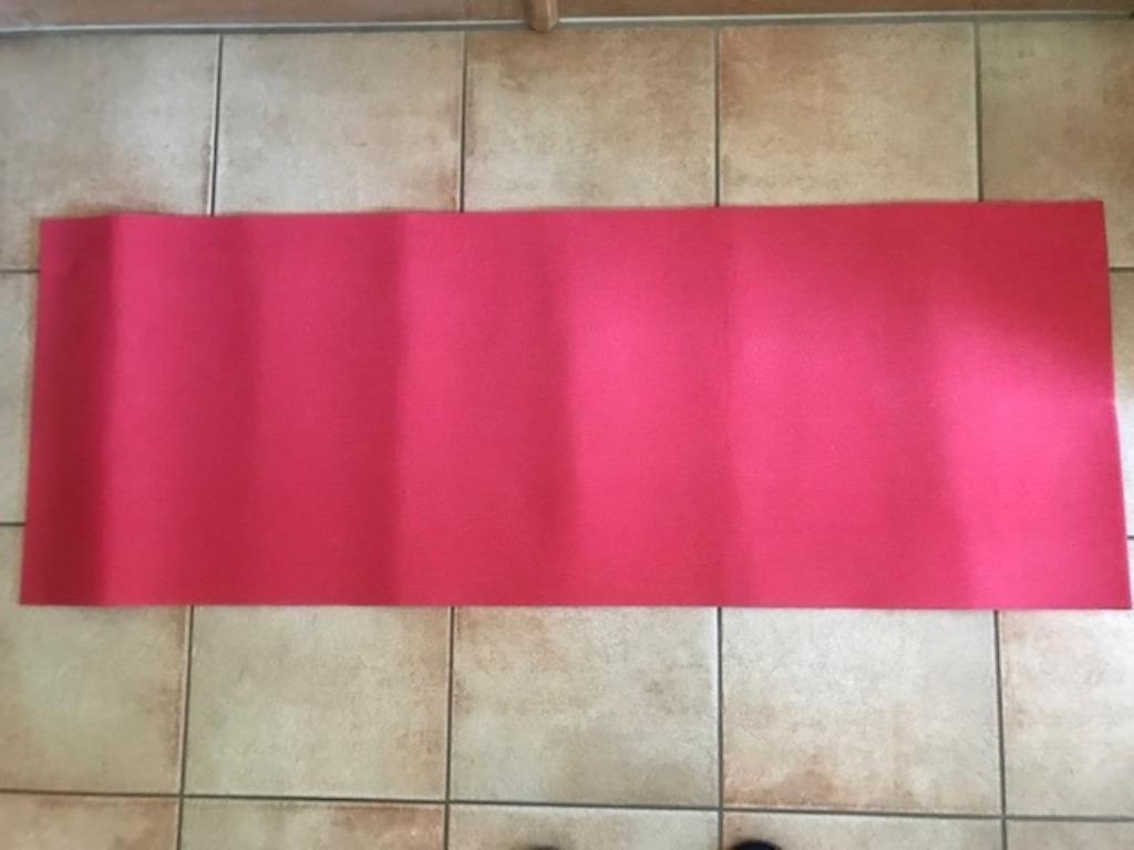Turnmat - 51cm x 140cm (nr4214), Sport en Fitness, Turnen, Ophalen of Verzenden, Zo goed als nieuw, Roze, Materiaal