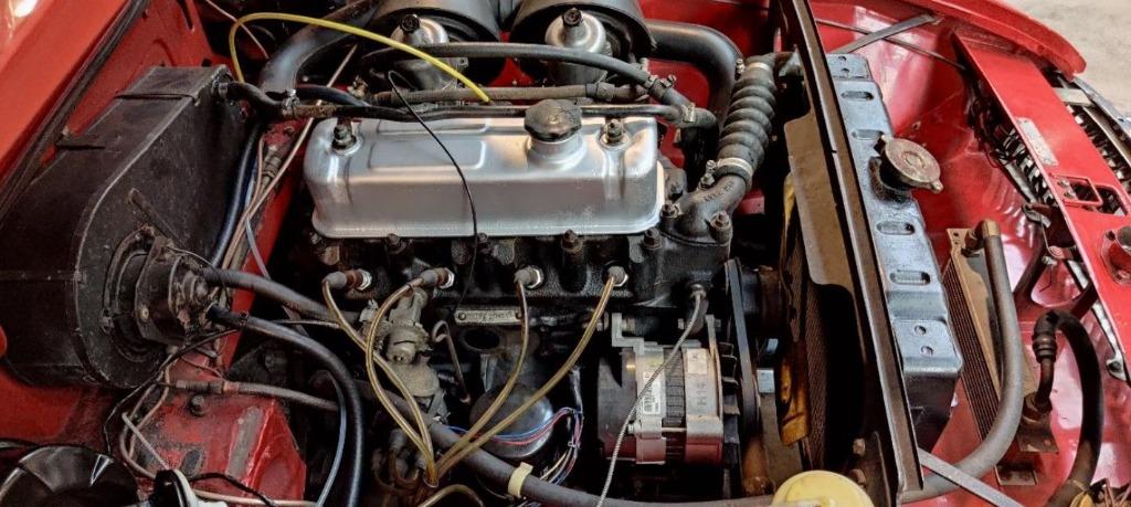 MGB met overdrive uit 1972 gerestaureerd - UITSTEKENDE staat, foto 9