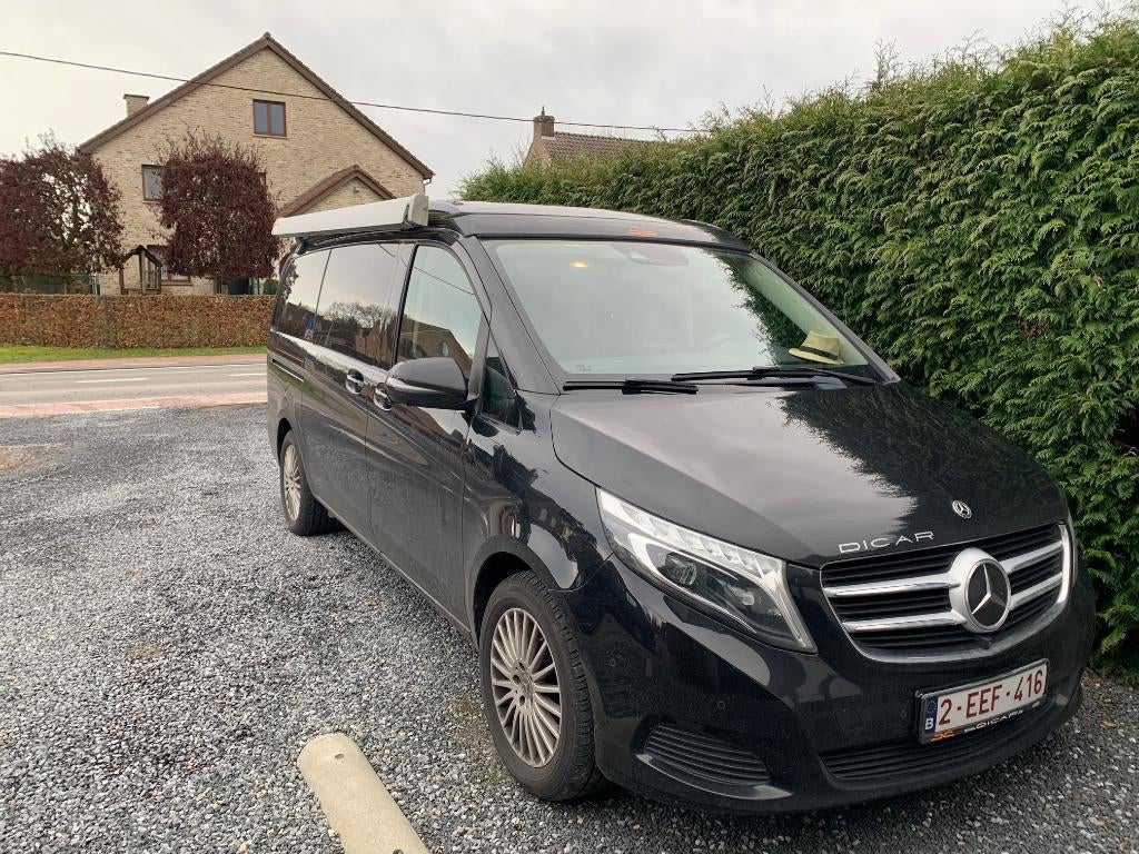Mercedes Marco Polo V250, automaat met hefdak, Automaat, Chemisch toilet, Buscamper of Camperbus, Diesel