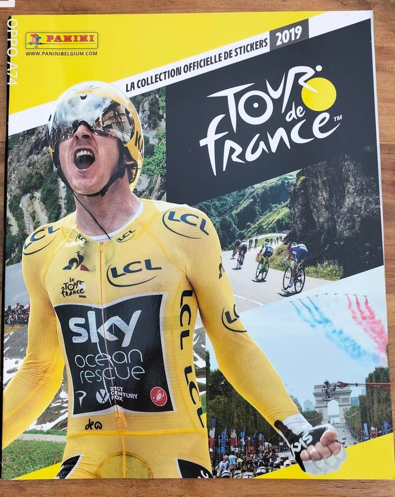 7 lege Panini-albums van de Tour de France, Verzamelen, Verzenden