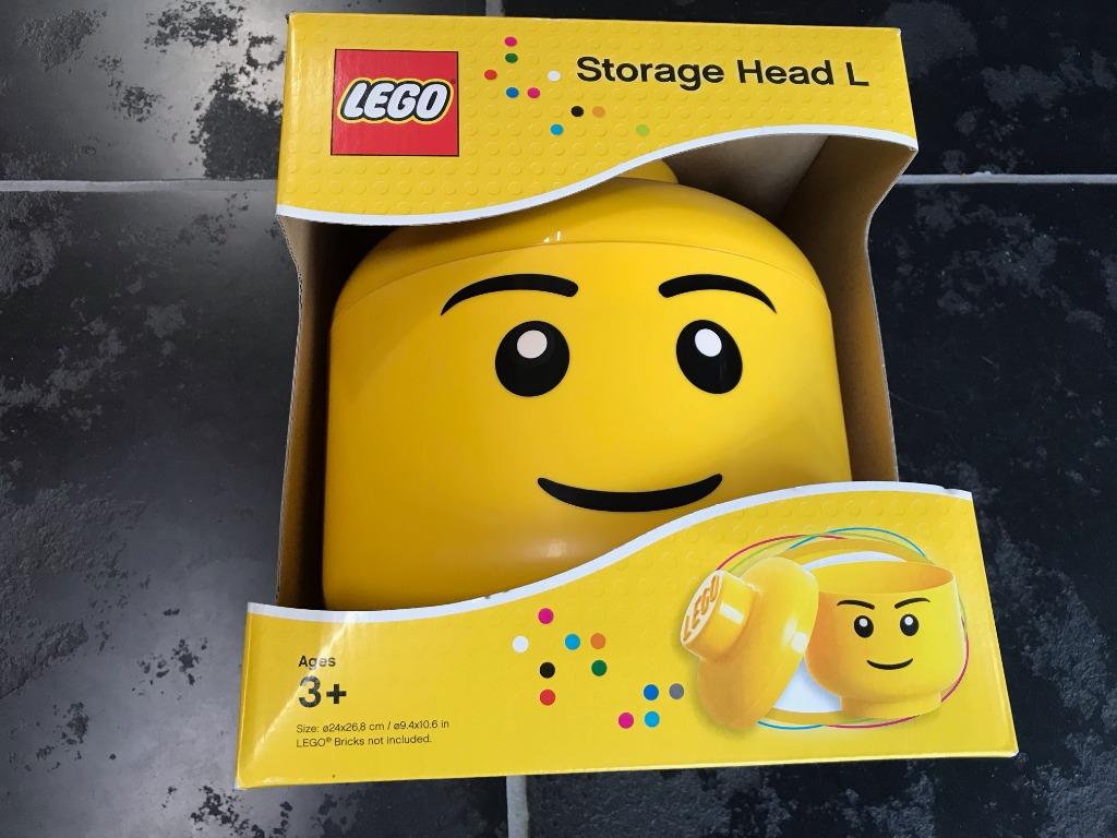 Lego opbergbox hoofd Large NIEUW, Enfants & Bébés, Jouets | Duplo & Lego, Neuf, Lego, Enlèvement ou Envoi