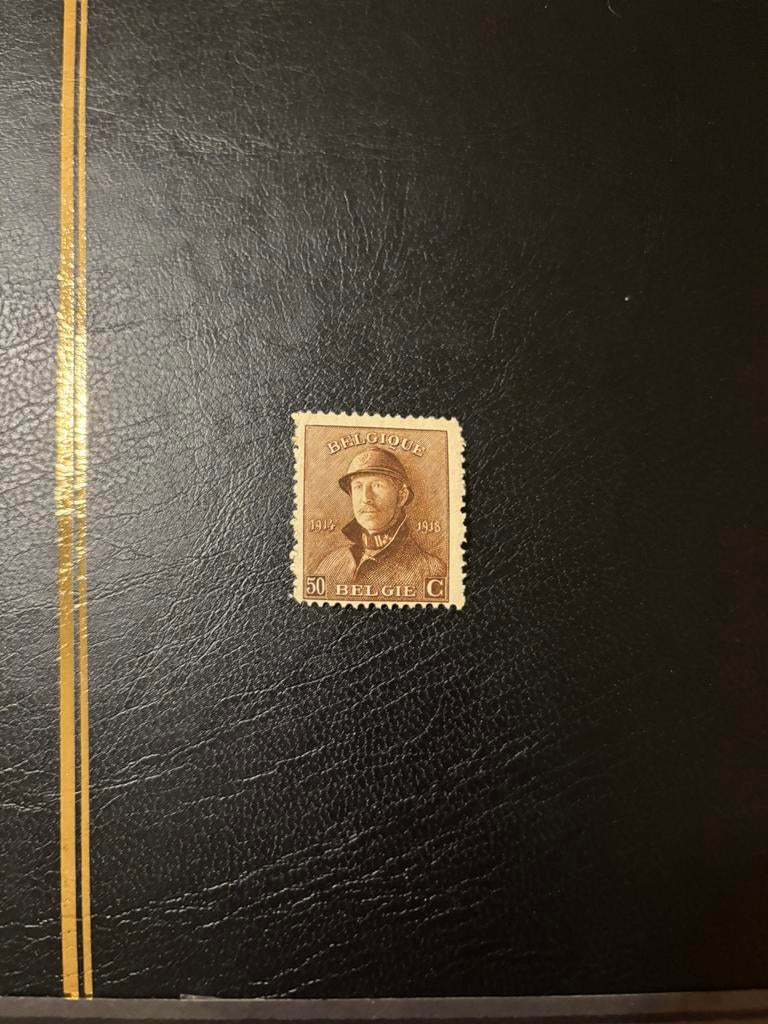 Sceau de libération Albert 1er avec casque OBP174**, Timbres & Monnaies, Timbres | Europe | Belgique, Enlèvement