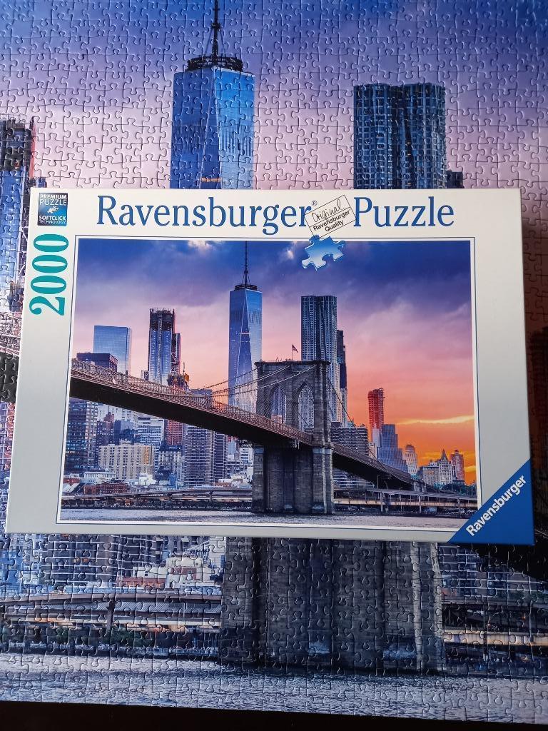 Puzzle 2000 pièces, Ophalen, Meer dan 1500 stukjes, Zo goed als nieuw, Legpuzzel