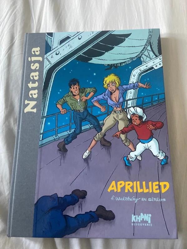 Natasja - Aprillied - Khani luxe strip 120blzn, Eén stripboek, Ophalen of Verzenden, Nieuw, Walthéry, François
