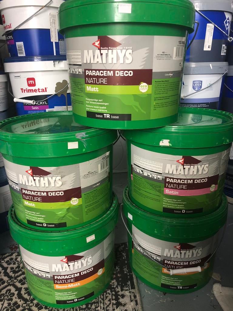 Peinture murale acrylique 15L, Bricolage & Construction, Peinture, Vernis & Laque, Neuf, Peinture