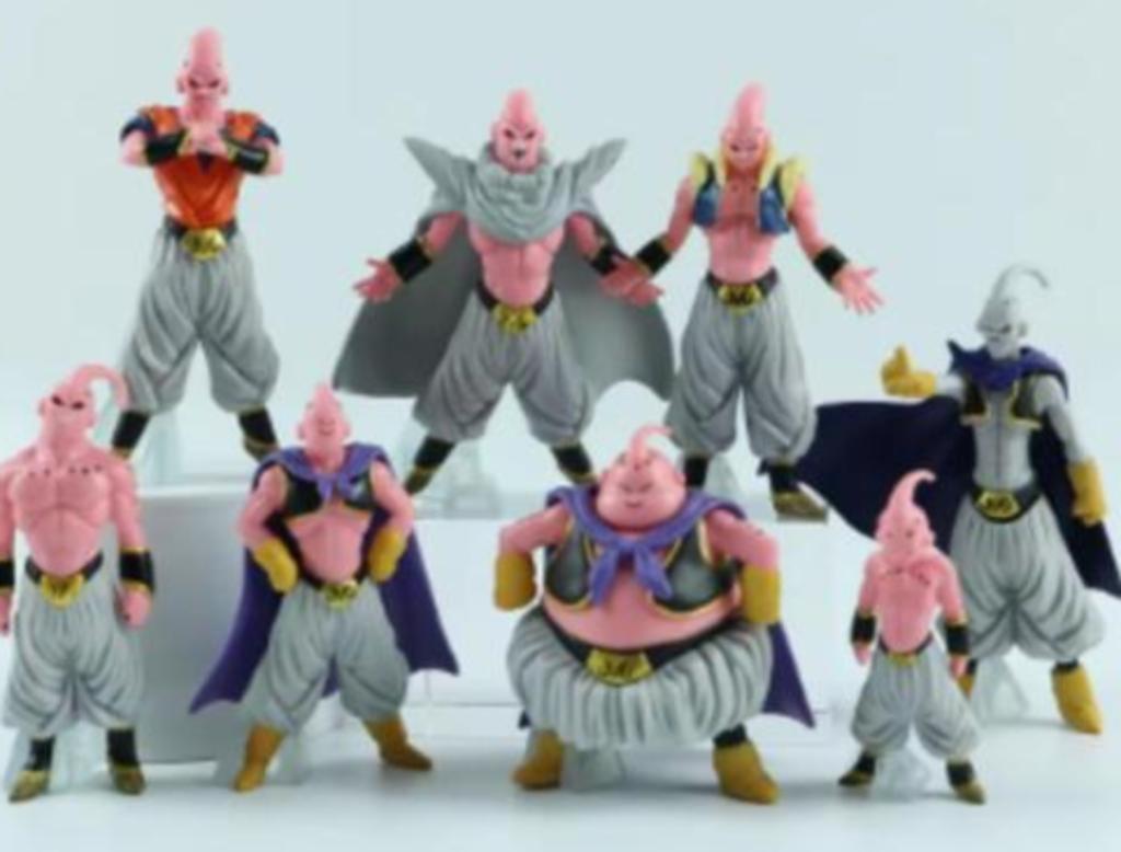 Dragonball Z figuren set Majin Buu familie 8 stuks (7-11cm), Ophalen of Verzenden, Nieuw