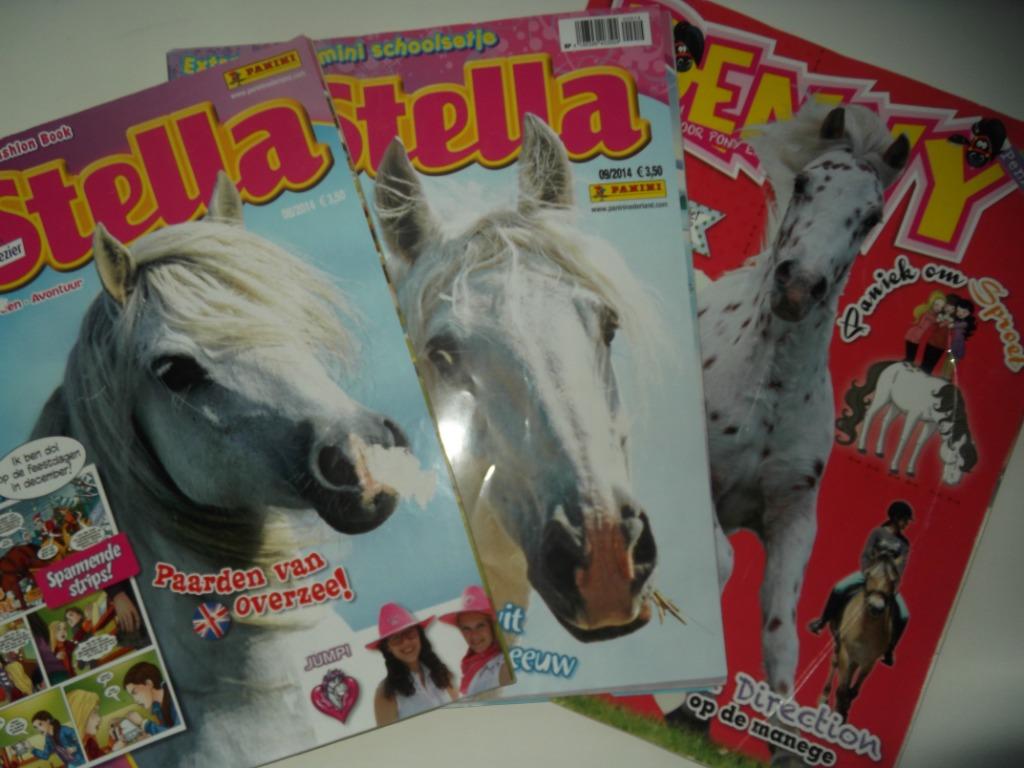 Paarden tijdschriften Stella-Penny, Boeken, Ophalen of Verzenden, Gelezen