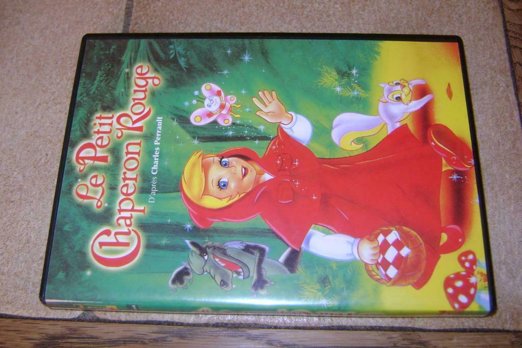 4 DVD Le petit chaperon rouge,Le chat botté, Clifford, Blanc, Tous les âges, Enlèvement, Comédie, Film
