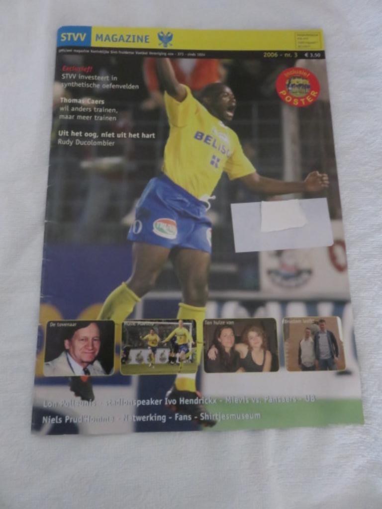 STVV Magazine : 2006 nr 3 - voetbal - Sint Truiden, Enlèvement ou Envoi, Utilisé, Livre ou Revue