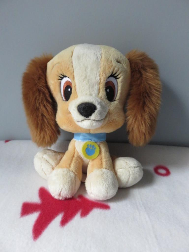 Knuffel : Lady - Hond - Disney, Verzamelen, Ophalen of Verzenden, Overige figuren, Zo goed als nieuw, Knuffel