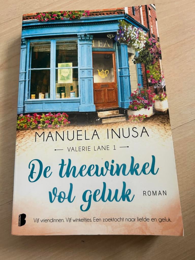 De theewinkel vol geluk, Boeken, Ophalen of Verzenden, Zo goed als nieuw, Manuela Inusa