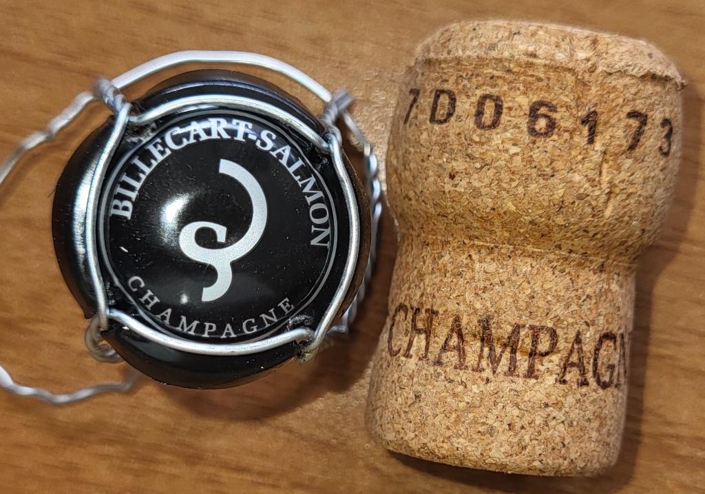 Capsule&bouchon Champagne BILLECART-SALMON noir&argent nr.52, Ophalen of Verzenden, Nieuw, Frankrijk, Champagne