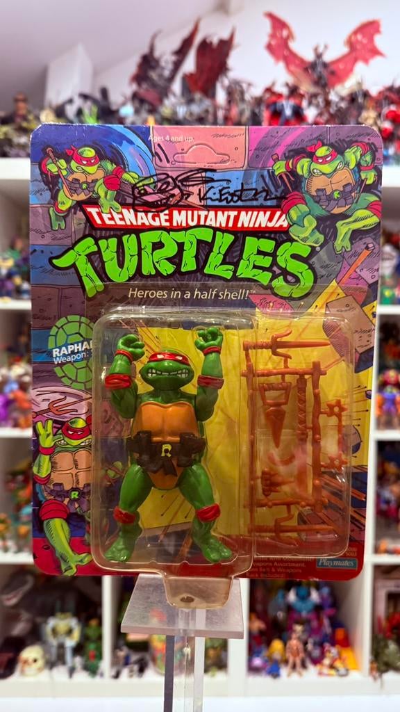 Signé Raphael TMNR Playmates MOC 1988, Enlèvement ou Envoi, Neuf