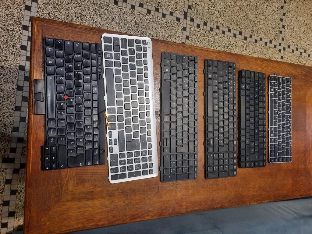 Claviers pour pc portable, Enlèvement, Utilisé