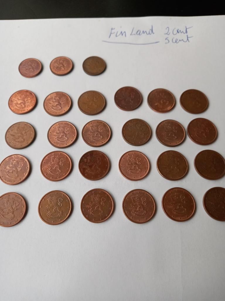Euro centen Finland, Postzegels en Munten, Munten en Bankbiljetten | Verzamelingen, Ophalen