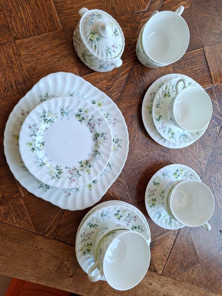 Taartservice, Antiek en Kunst, Antiek | Servies los, Ophalen of Verzenden