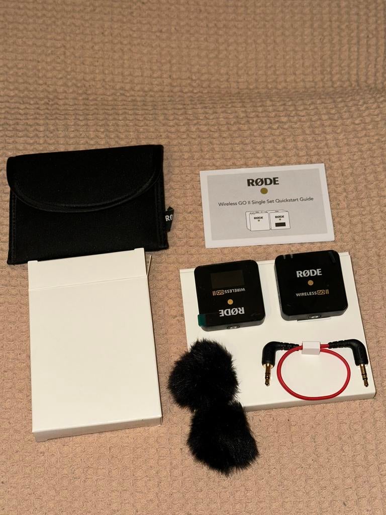 RØDE Wireless GO II Single microphone system, Muziek en Instrumenten, Microfoons, Ophalen of Verzenden, Zo goed als nieuw